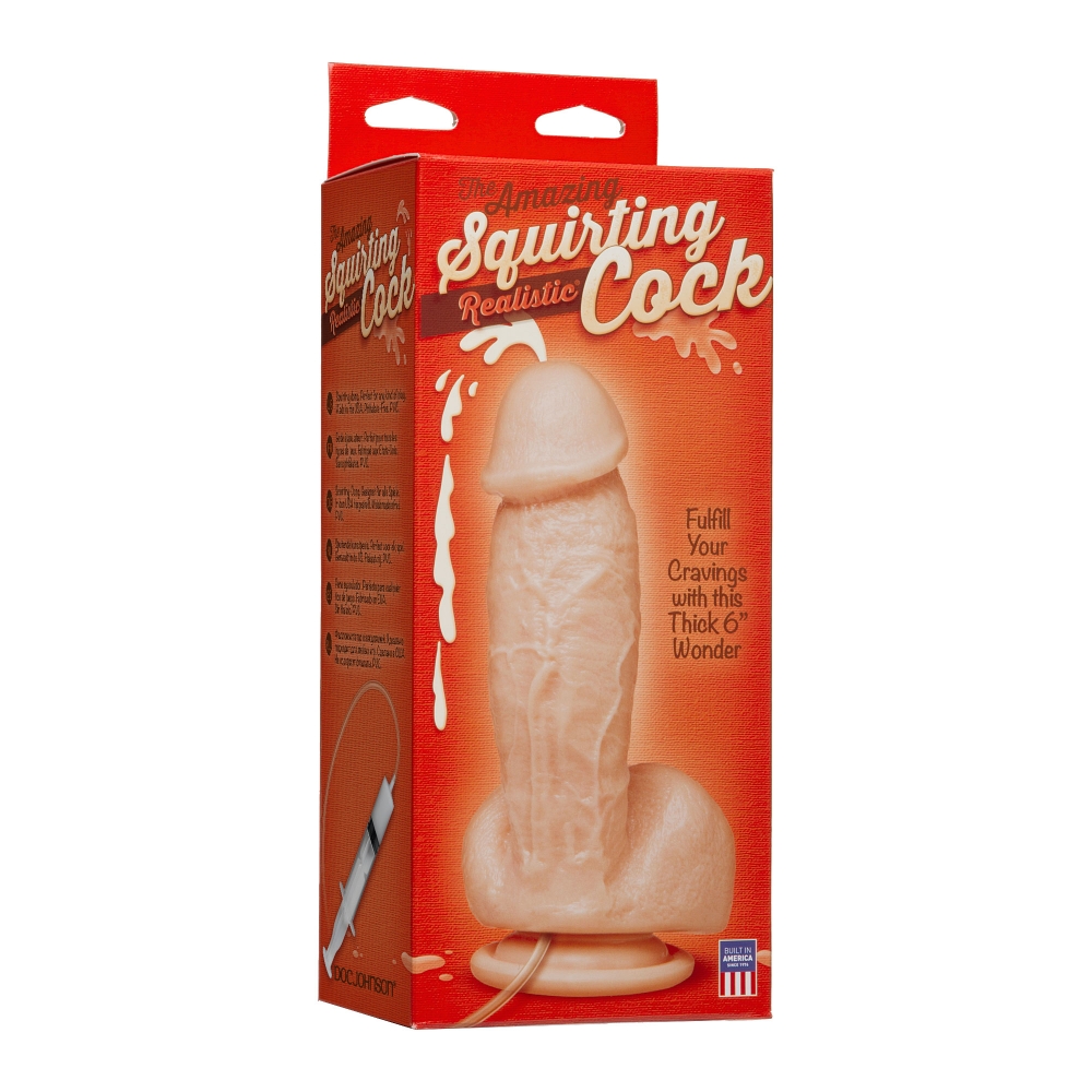 Dildo Ventouse Ejaculateur The Amazing Squirting Cock