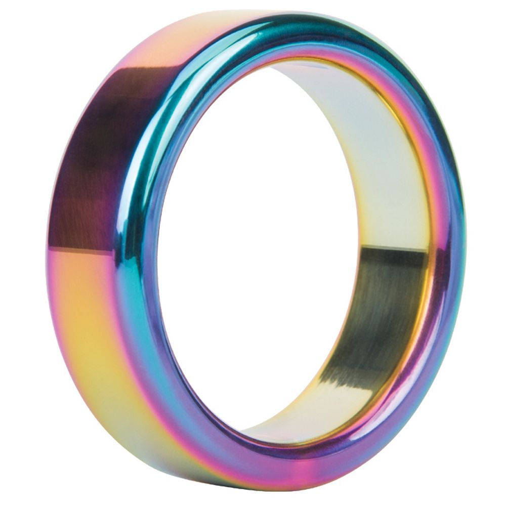 Cockring Metal Ring Rainbow Steel 4,4 cm 