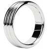 Cockring Metal Ring Triple Steel 4,4 cm 