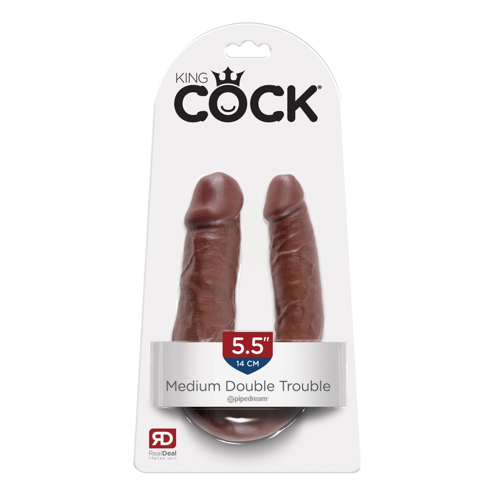 Double Dong Medium Double Trouble King Cock