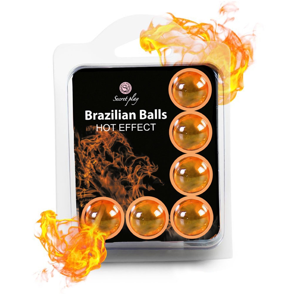 Boules de Massage Chauffantes Brazilian Balls x6