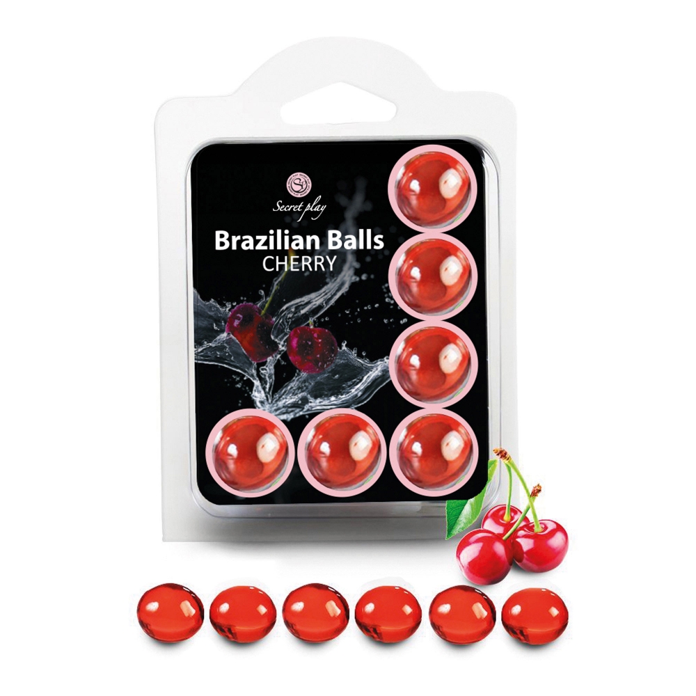 Boules de Massage Aromatisées Brazilian Balls x6