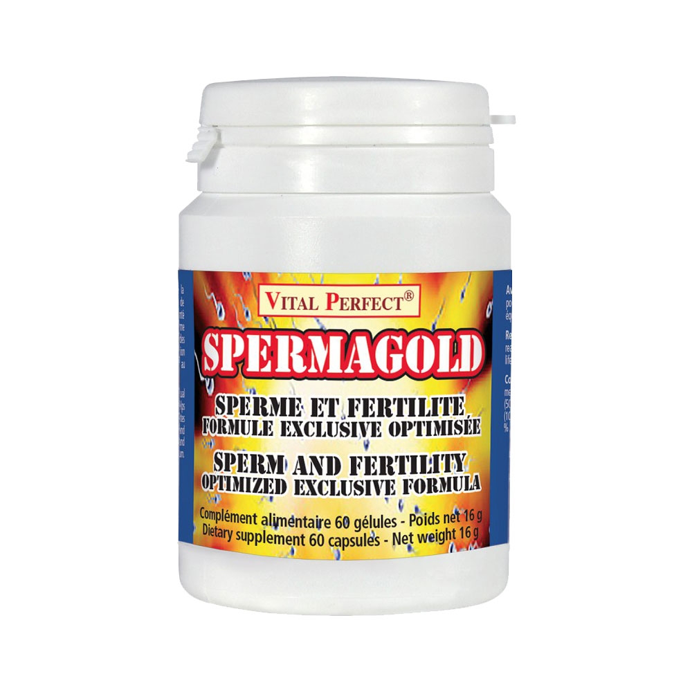 Aphrodisiaque Spermagold 60 gélules