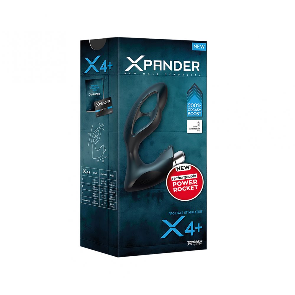 Stimulateur Prostatique Vibrant XPANDER X4+ Large