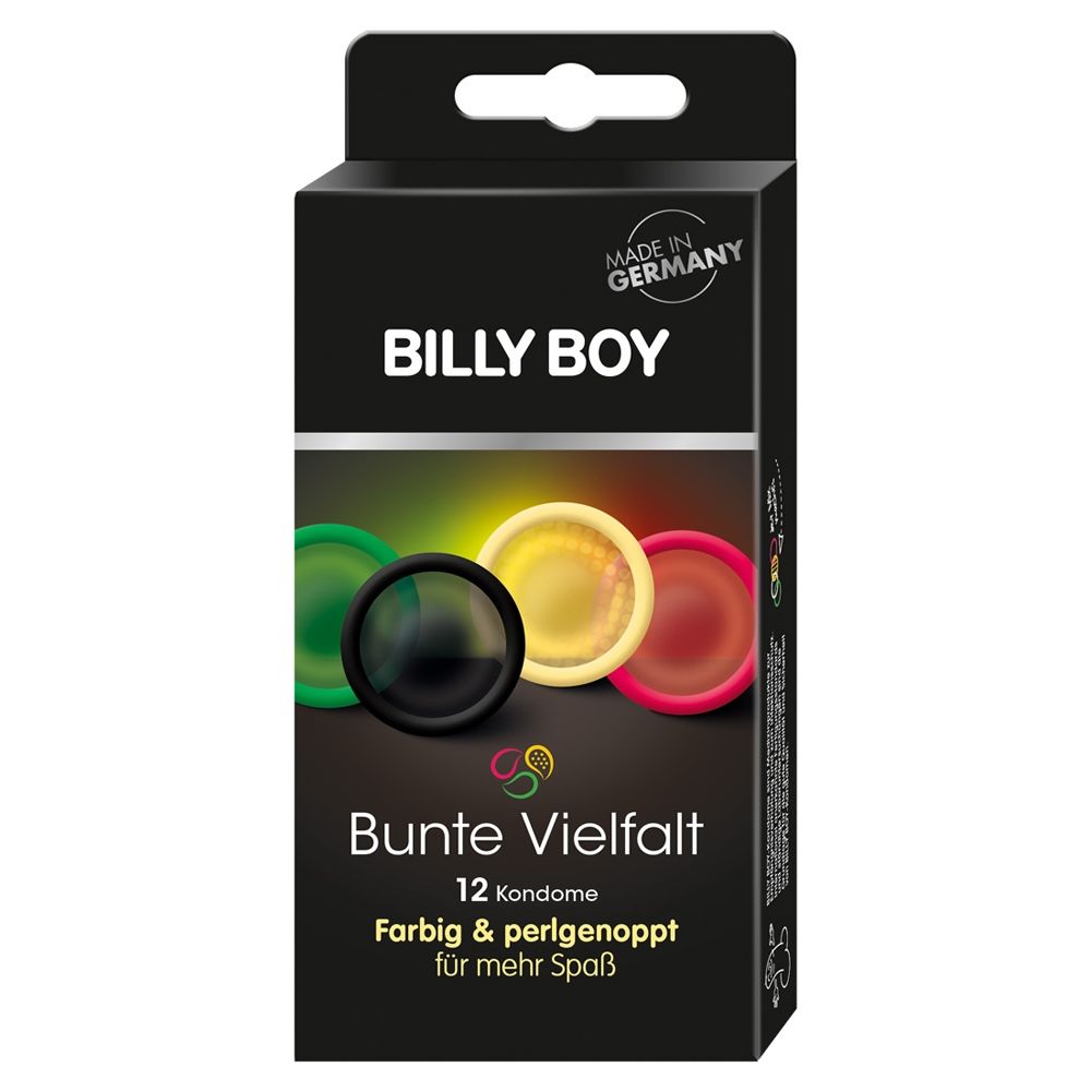 Préservatifs Billy Boy Colorés Boîte de 12