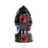 Plug Anal XXL Grenade All Black 15 cm