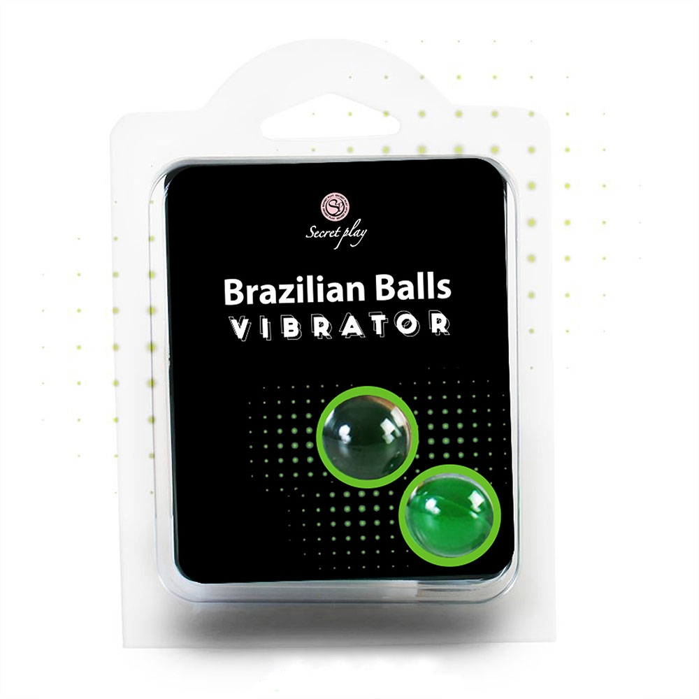 Boules de Massage Effet Vibrant Brazilian Balls x2