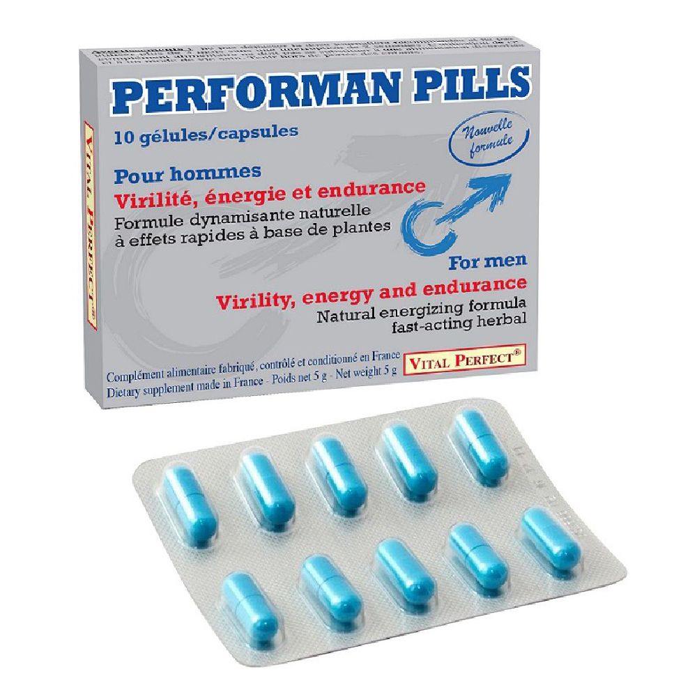 Aphrodisiaque Performan Pills 10 Gélules