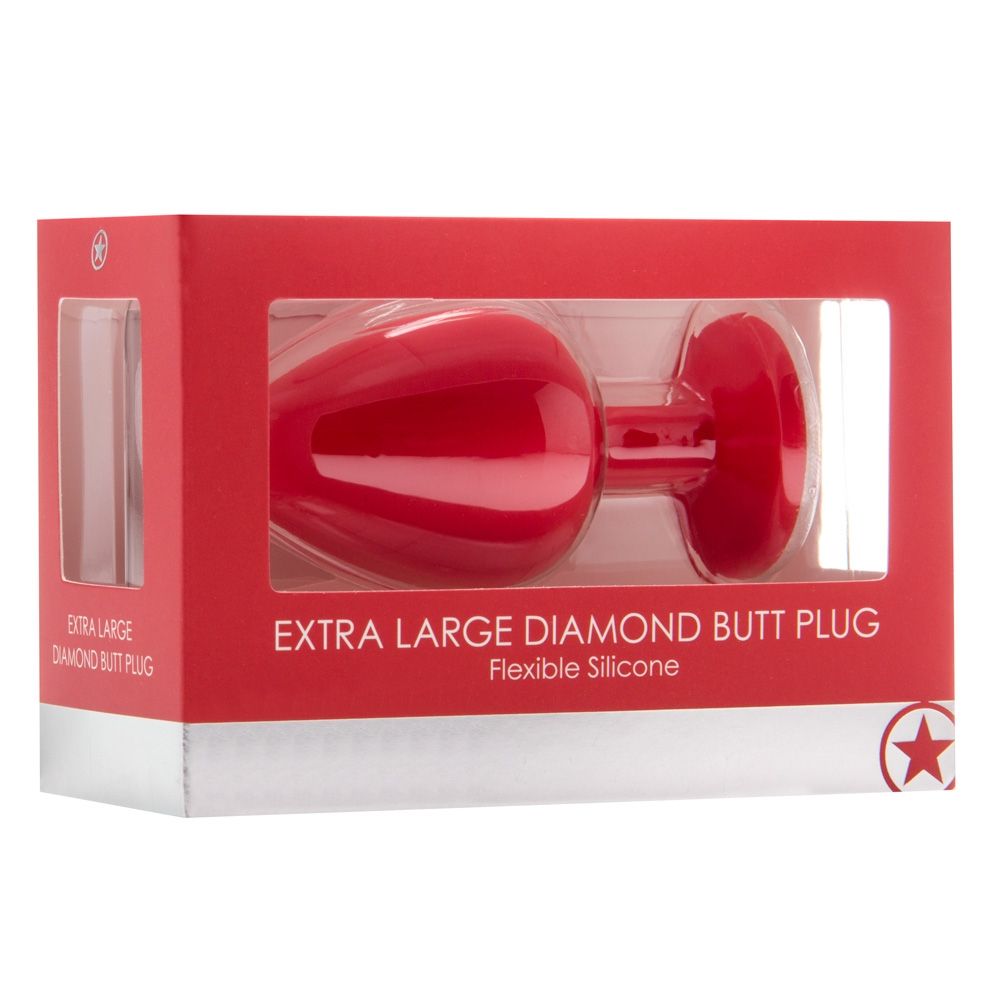 Plug Anal Extra Large Diamond Butt Plug