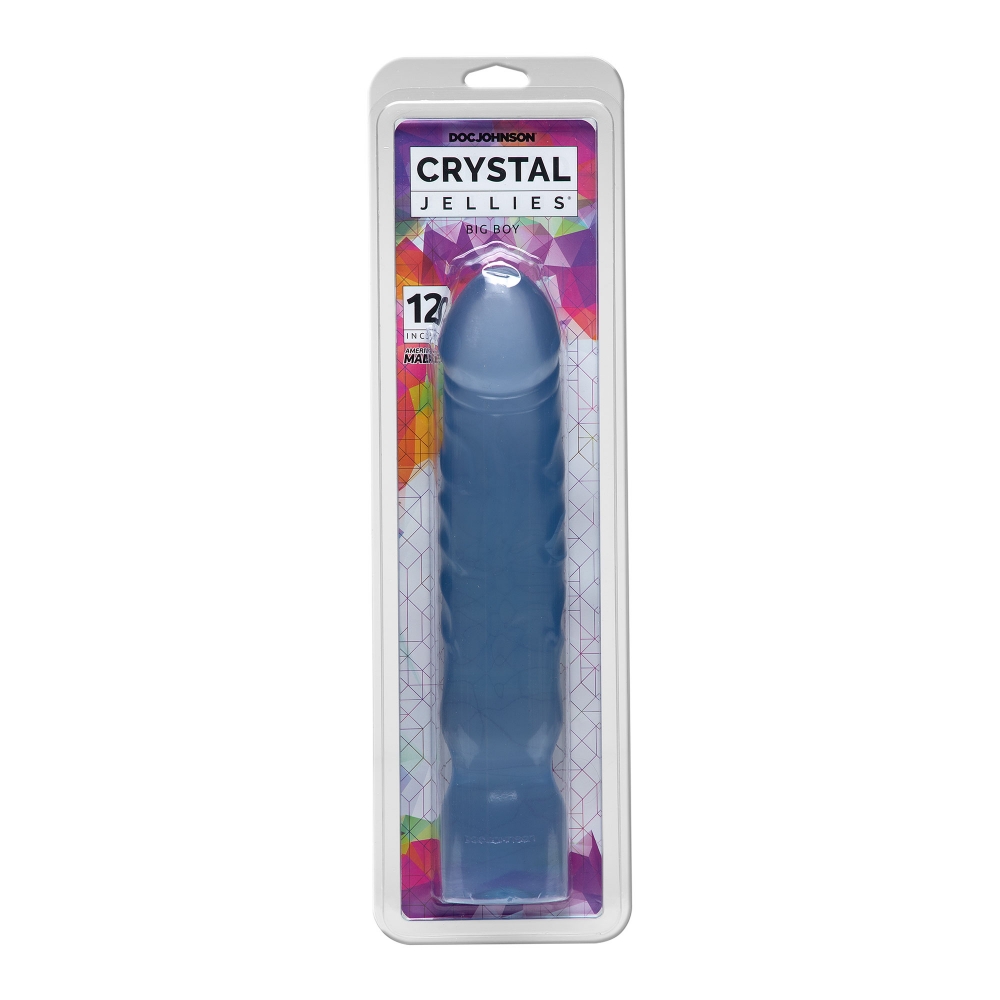 Dildo XXL Crystal Jellies Big Boy 30,5 cm