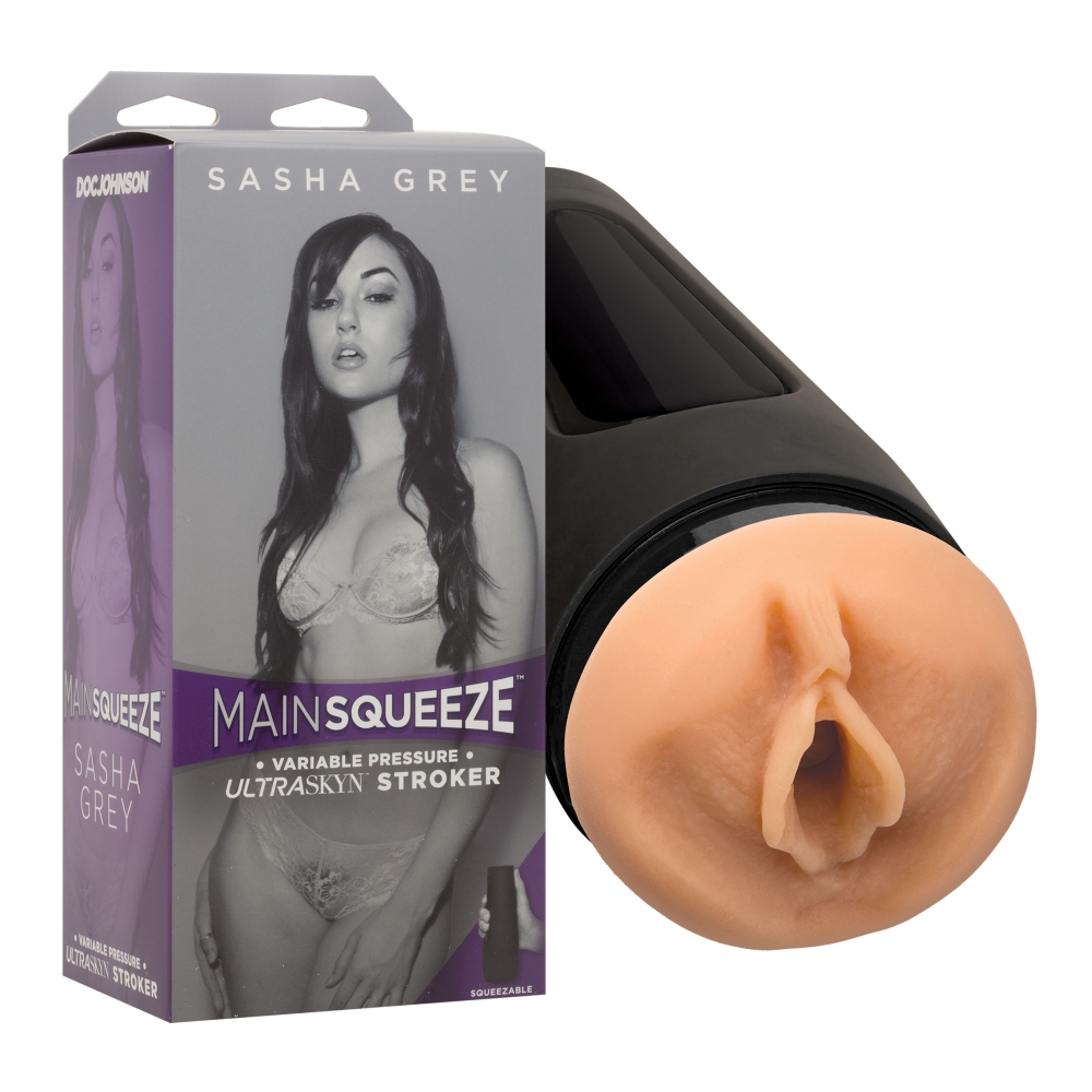 Masturbateur Main Squeeze Sasha Grey Vagin
