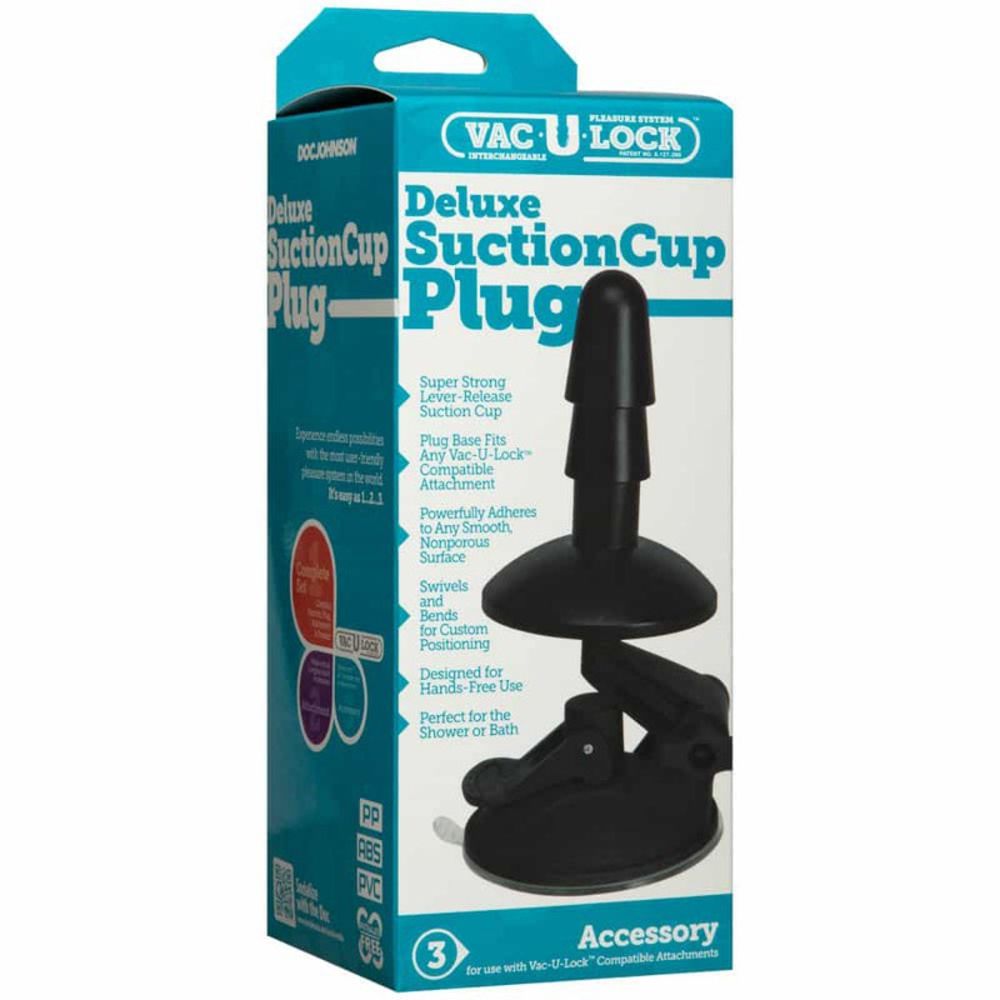 Ventouse Vac-U-Lock Deluxe Suction Cup Plug