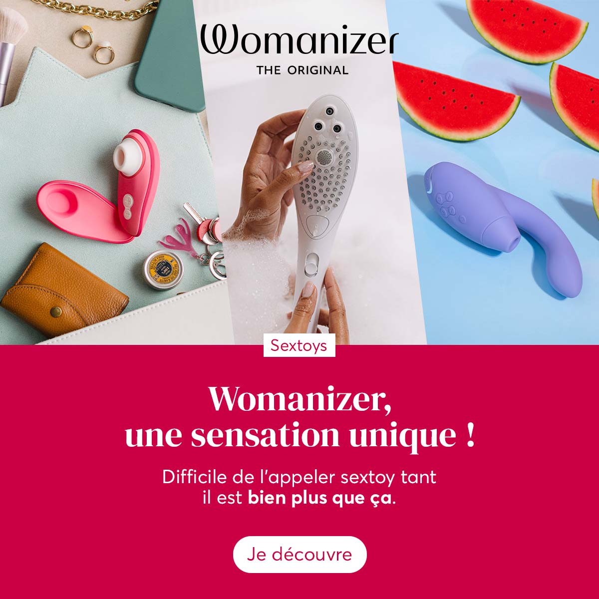Bannière de marque Womanizer