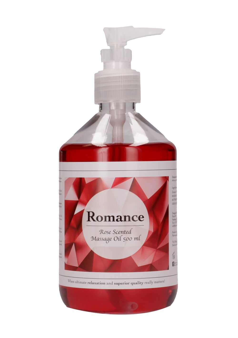Huile de Massage aux Herbes Romance Rose PharmQuests