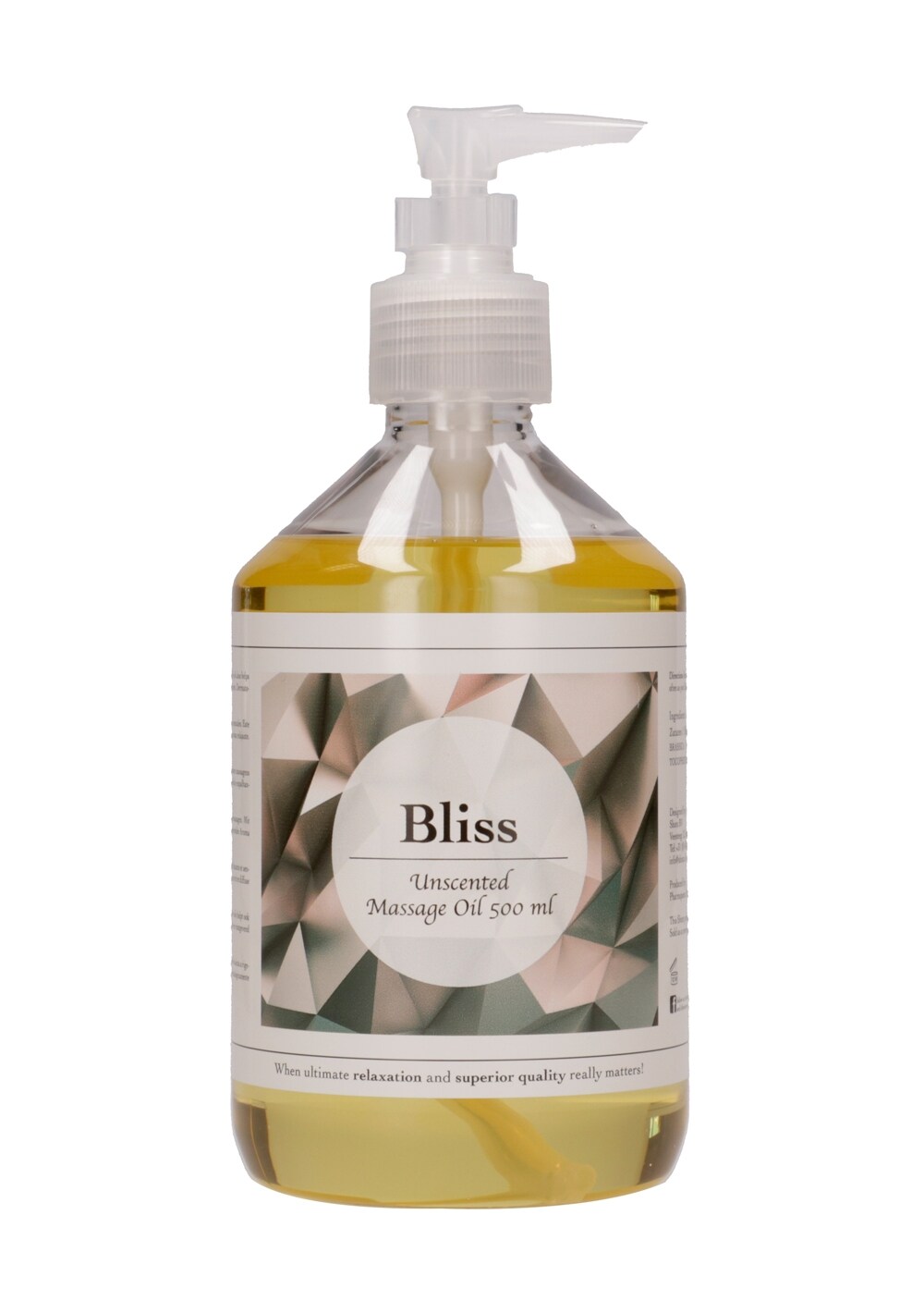 Huile de Massage aux Herbes Bliss Sans Parfum PharmQuests