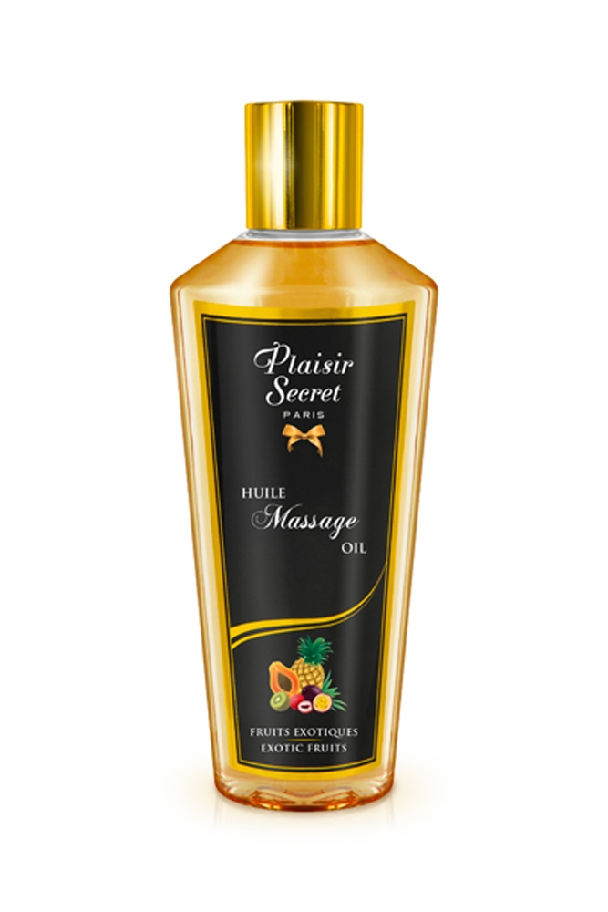 Huile de Massage Sèche Fruits Exotiques 250 ml Plaisir Secret