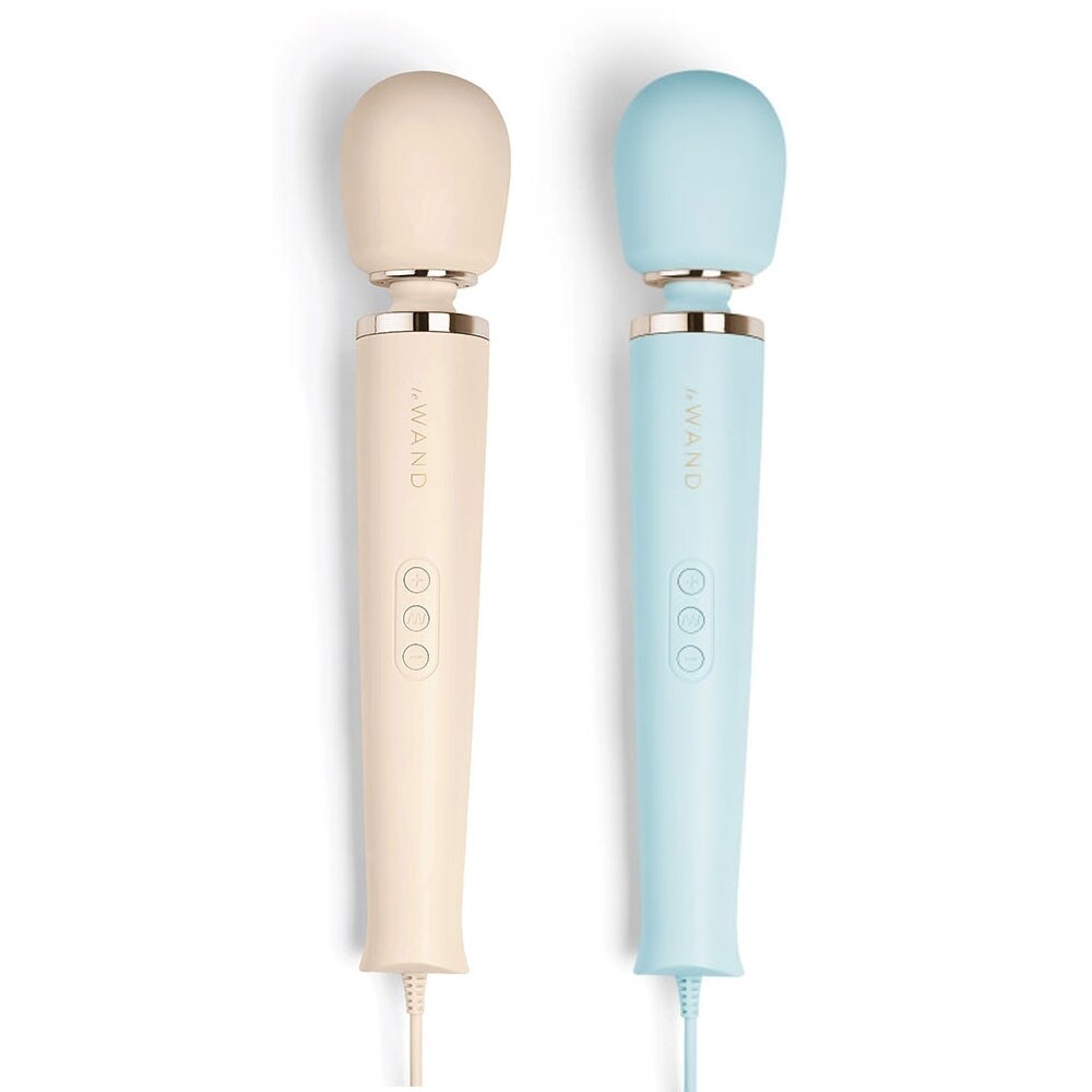 Vibromasseur Wand Plug-In Massager - Couleur : Beige Le Wand