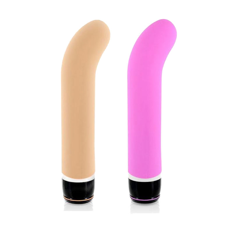 Vibromasseur Point G Silicone Classic - Couleur : Rose Seven Creations