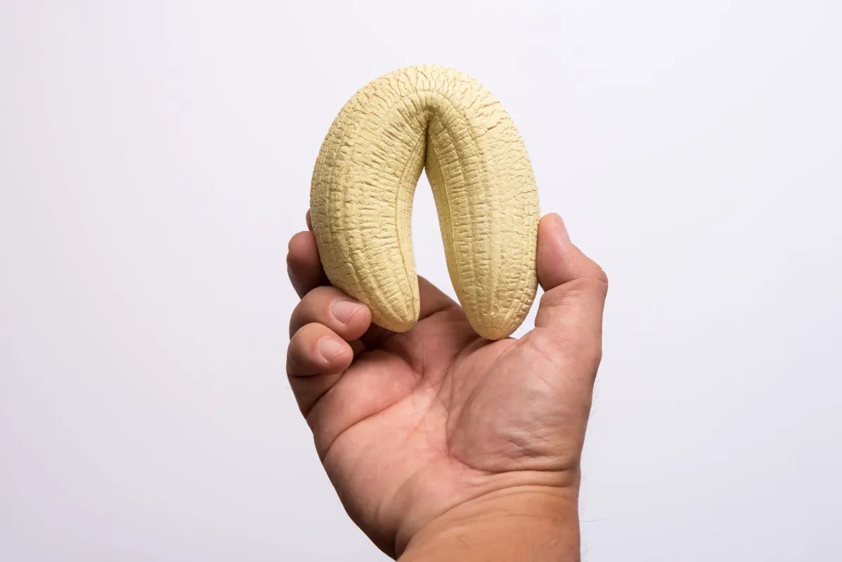 une banane pliée en deux