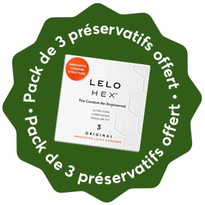 Préservatifs LELO Hex Organic boîte de 12 Préservatifs LELO Hex Organic boîte de 12