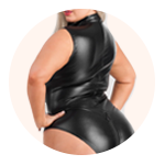 Cuir, latex et vinyle