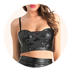 Bustier, crop top