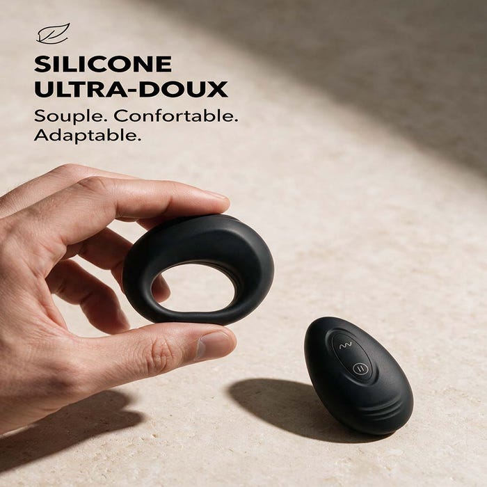 Cockring vibrant télécommandé Pulse One 