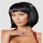 Perruque carré court noir