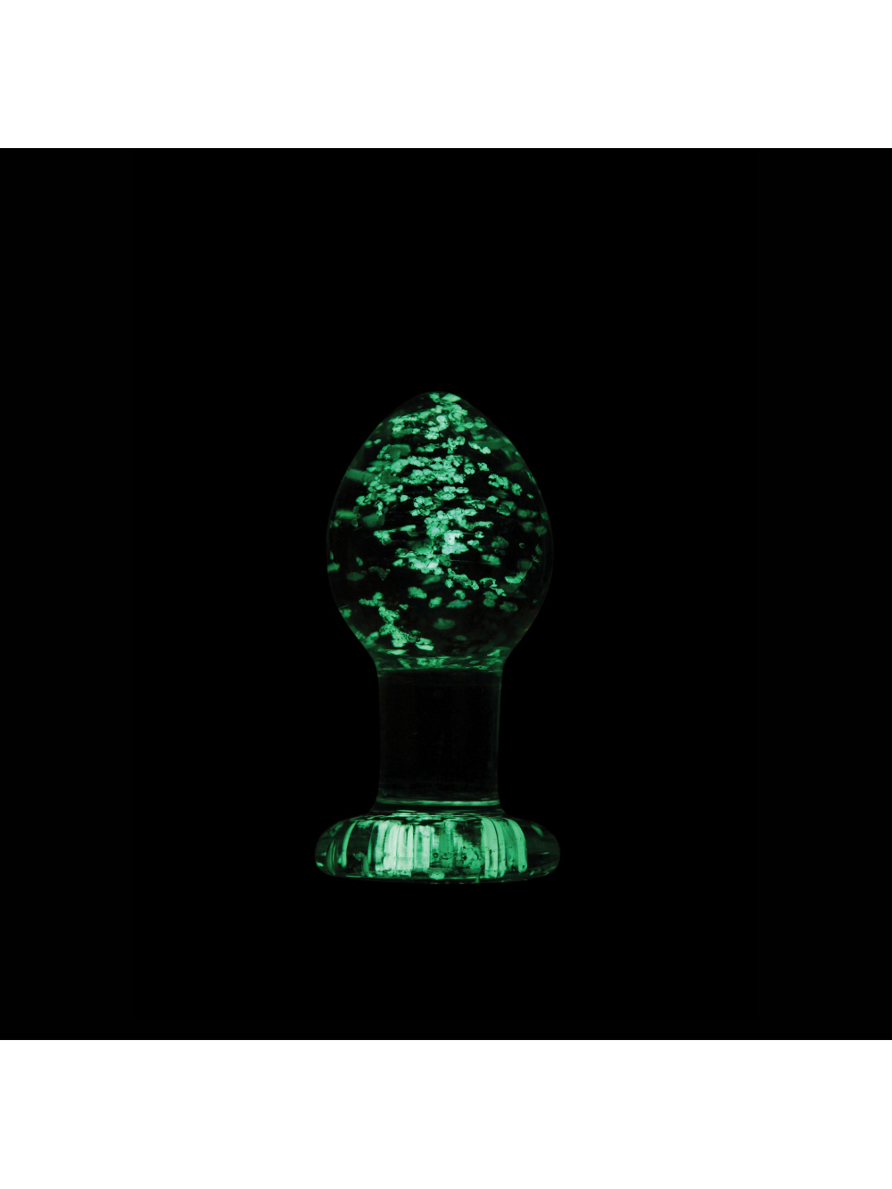 Plug Anal en Verre Phosphorescent Firefly Glass Plug Medium main product photo