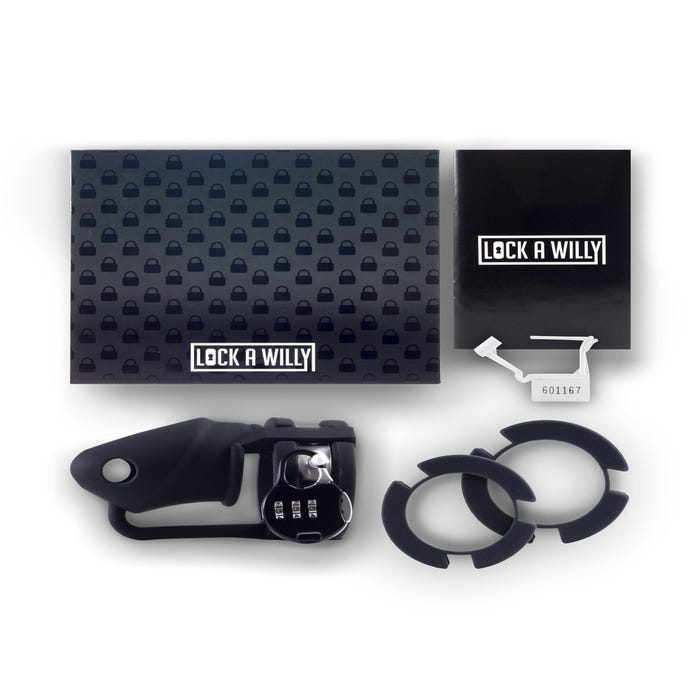 Cage de Chasteté Silicone Lock-a-Willy