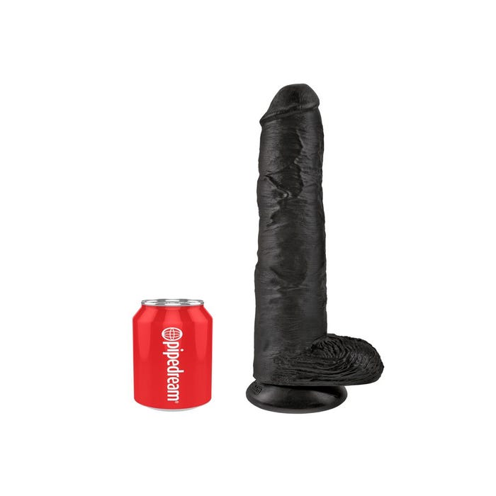 Gode XXL avec Testicules 35,6 cm King Cock