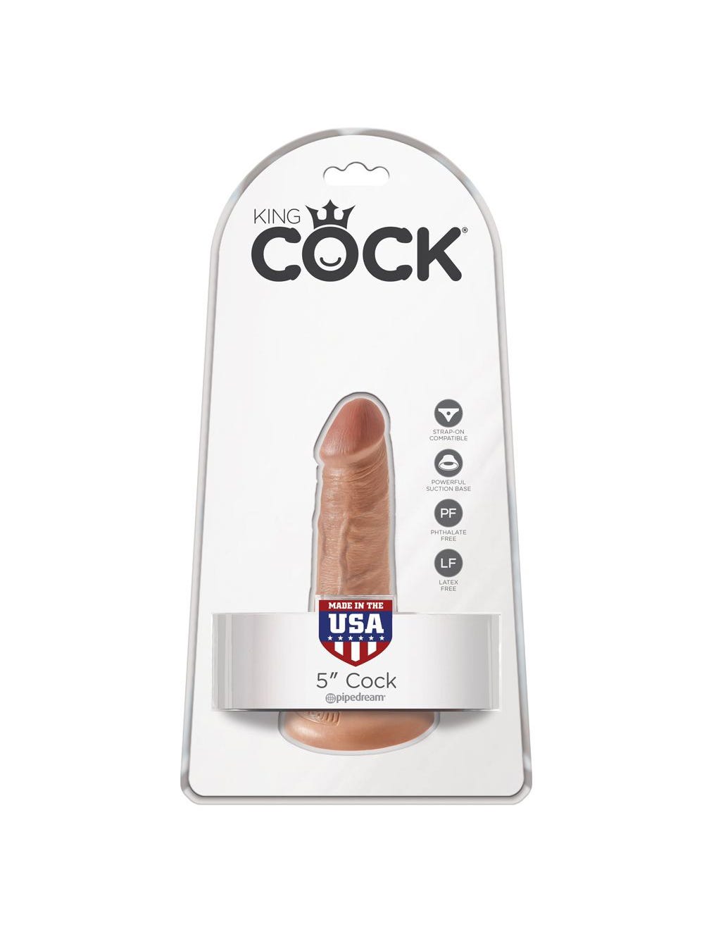 Gode Ventouse 12,7 cm King Cock
