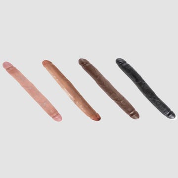 Double Dong Slim Double Dildo King Cock