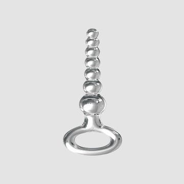 Chapelet Anal en Verre Icicles N°67