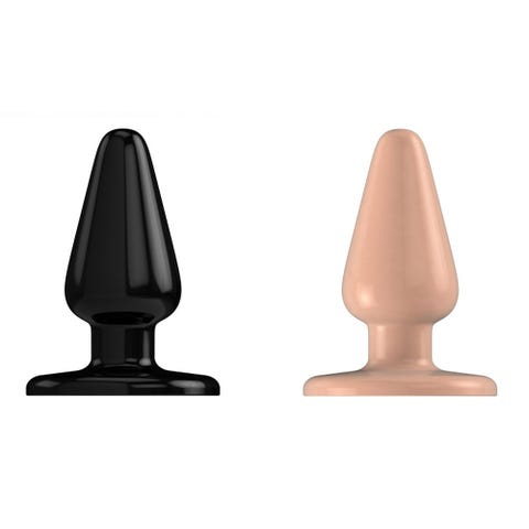 Plug Anal Rubber Butt Plug Lisse 10 cm