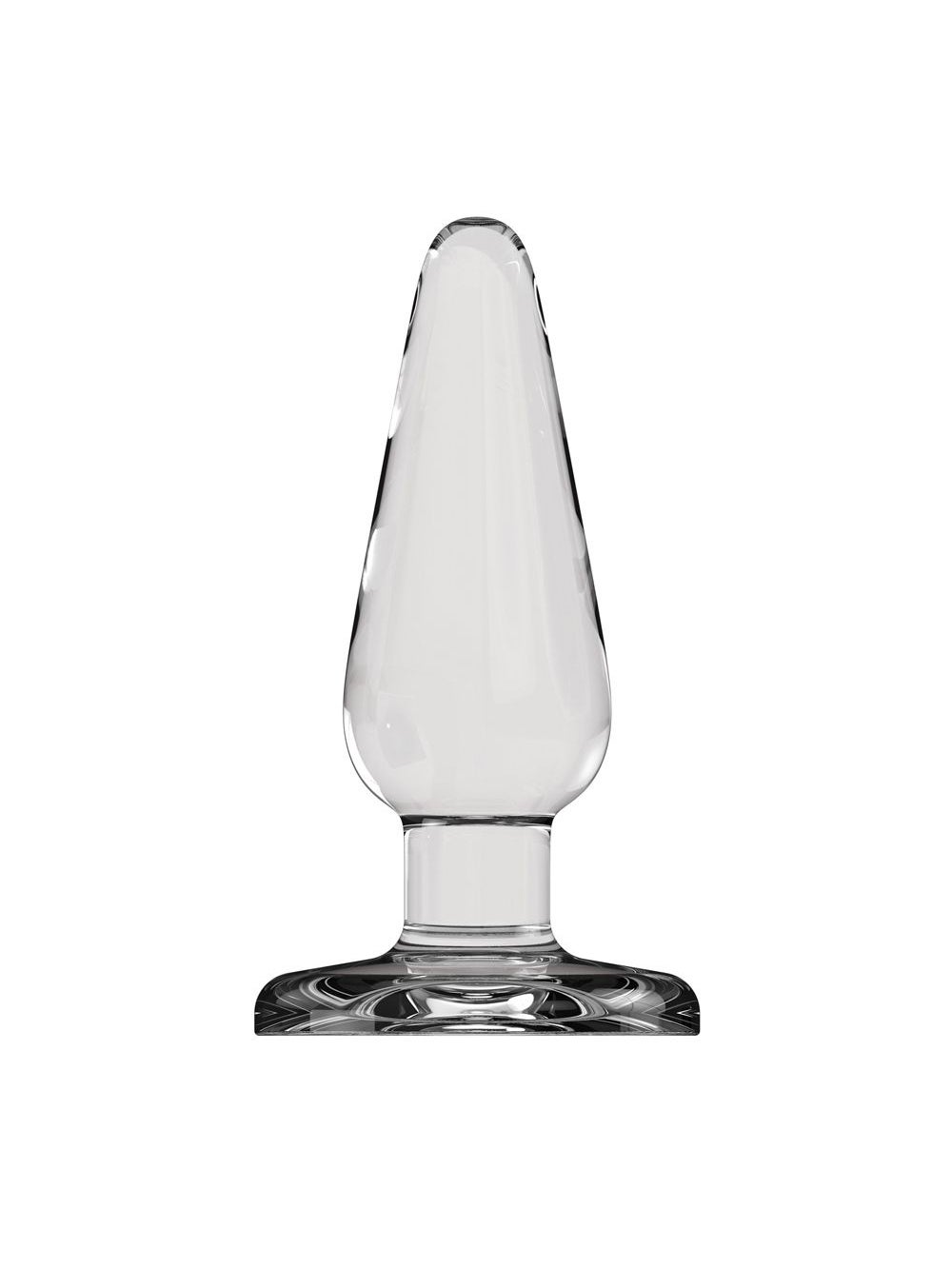 Plug Anal en Verre Basic Glass 7,6 cm