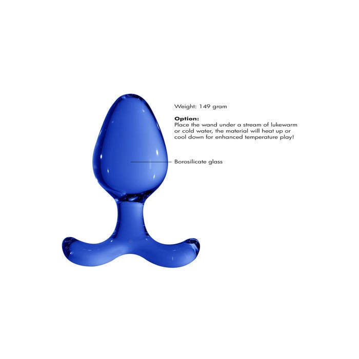 Plug Anal en Verre Borosilicate Expert