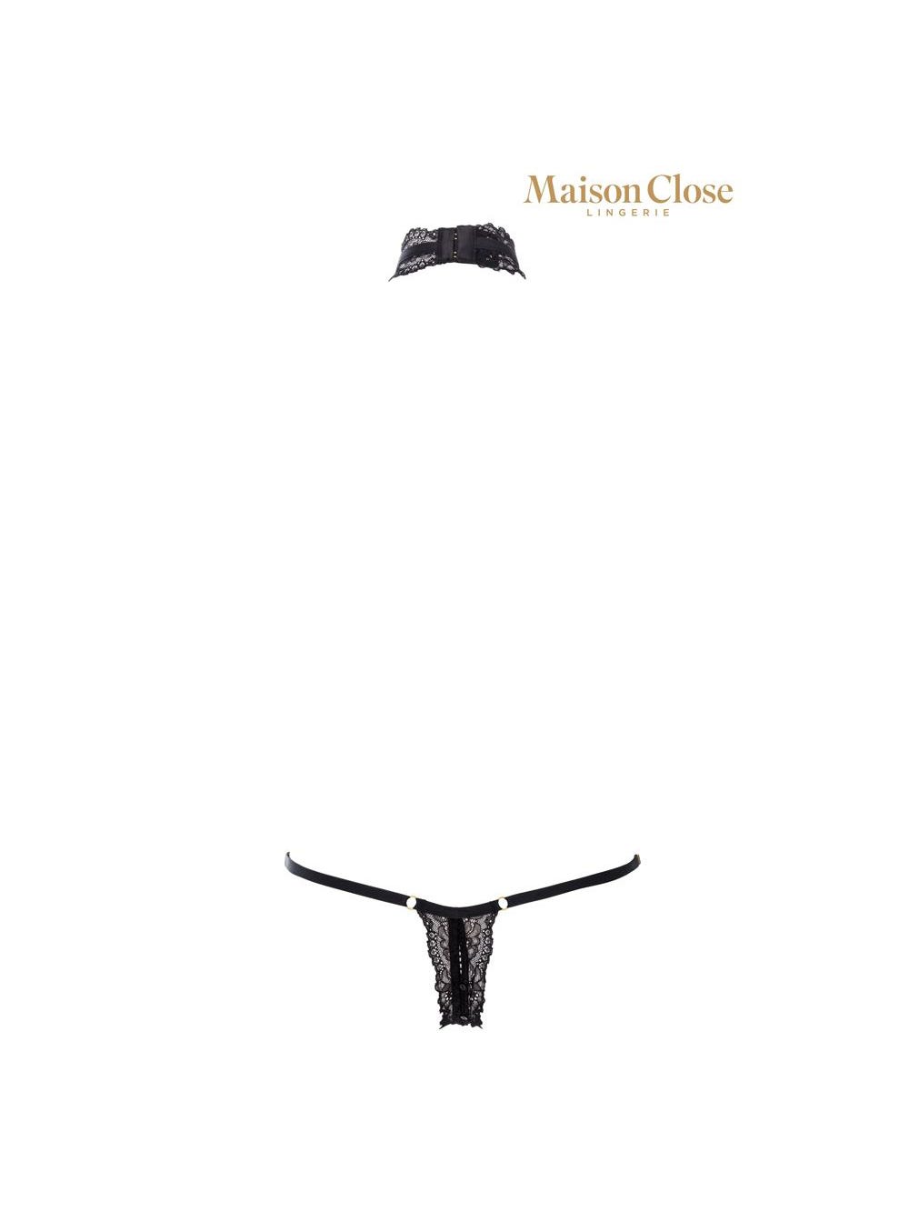 String Harnais Noir Le Petit Secret