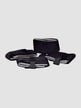 Kit d'Attaches de Lit Noir