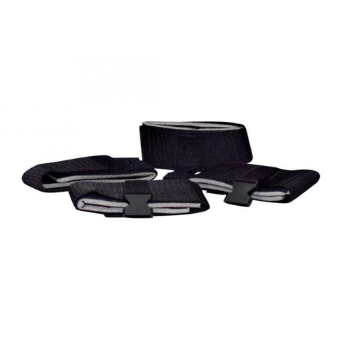 Kit d'Attaches de Lit Noir