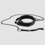 Collier Choker & Laisse Noir