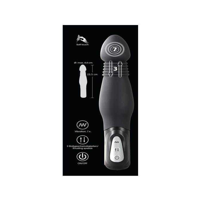 Plug Anal Va-et-Vient Thrusting Anal Vibe