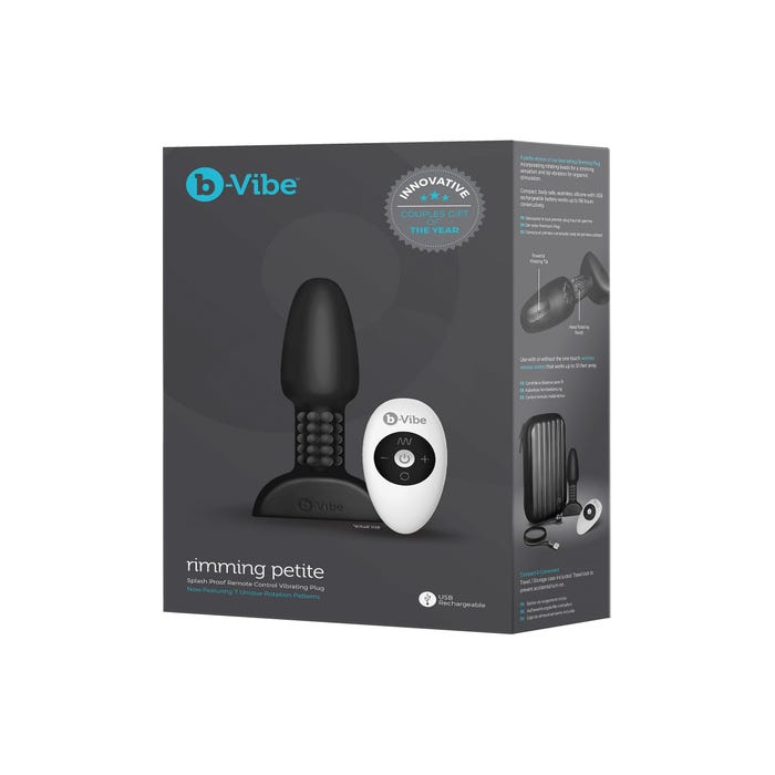 Plug Anal Vibrant Rotatif Rimming Petite b-Vibe