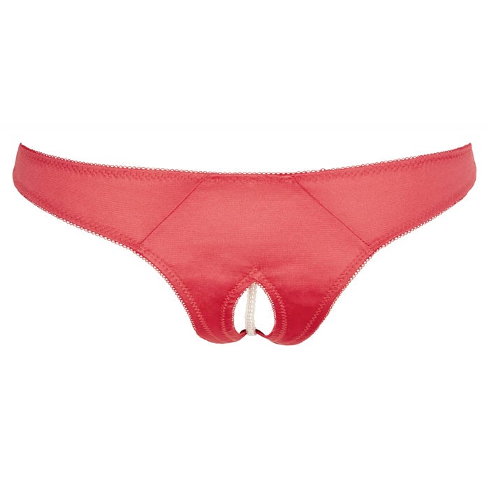 String Rio à Perles Rouge