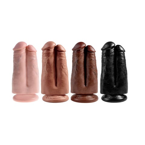 Double Dildo 17,8 cm Two Cocks King Cock
