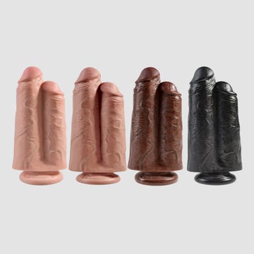 Double Dildo 22,9 cm Two Cocks One Hole King Cock