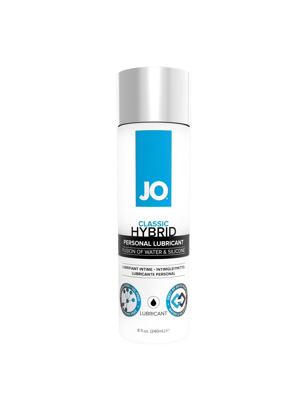 Lubrifiant eau et silicone Classic Hybrid 240 ml 2