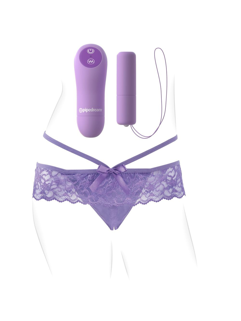 Culotte Vibrante Fantasy For Her Crotchless Panty Thrill-Her main product photo