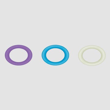 Cockring Phosphorescent Firefly Halo Large