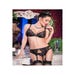 Ensemble Lady Lace 3 Pièces CR4192 Noir